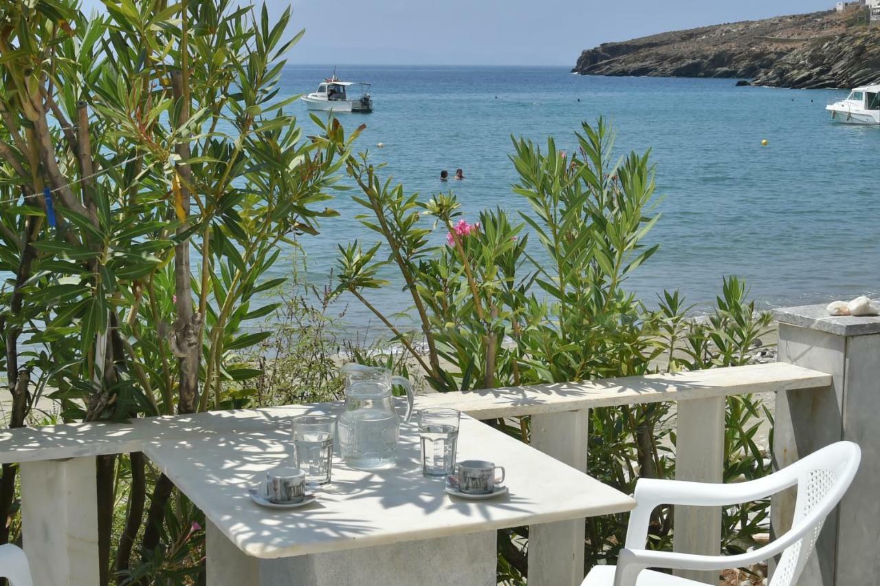 "Sea Front" Rose'S House Villa Kardhianí Exteriör bild