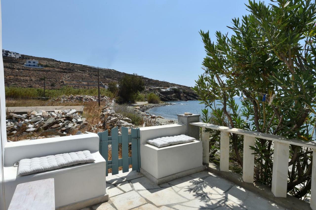 "Sea Front" Rose'S House Villa Kardhianí Exteriör bild