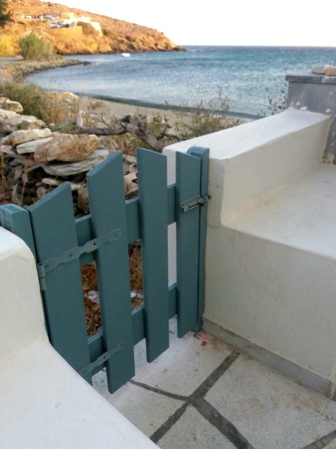 "Sea Front" Rose'S House Villa Kardhianí Exteriör bild